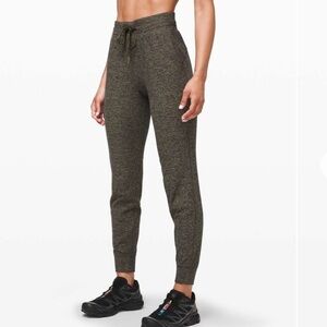 Lululemon Ready To Rulu Pant *29” Jogger Sz 2 Heathered Utilitarian Black